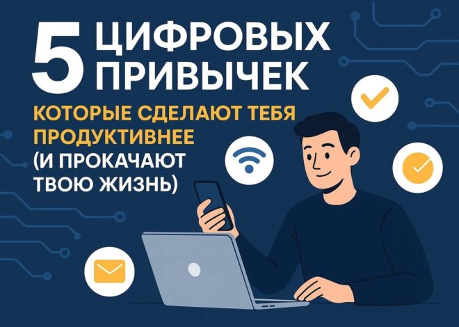 Как улучшить рабочие привычки в цифровой среде